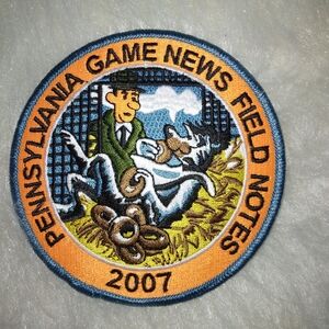 PATCH Pennsylvania Game News Field Notes Embroidered Patch 2007